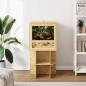 Preview: Terrarium Braun 50 x 50 x 100 cm OSB