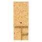 Preview: Terrarium Braun 50 x 50 x 130 cm OSB