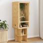 Preview: ARDEBO.de - Terrarium Braun 50 x 50 x 150 cm OSB