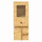 Preview: Terrarium Braun 50 x 50 x 130 cm OSB