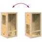 Preview: Terrarium Braun 50 x 50 x 150 cm OSB