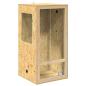 Preview: Terrarium Braun 50 x 50 x 150 cm OSB