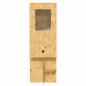 Preview: Terrarium Braun 50 x 50 x 150 cm OSB