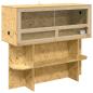 Preview: Terrarium Braun 100 x 40 x 90 cm OSB