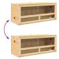 Preview: Terrarium Braun 100 x 40 x 90 cm OSB