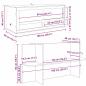Preview: Terrarium Braun 100 x 40 x 90 cm OSB