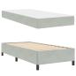 Preview: Bettrahmen Hellgrau 80 x 200 cm Stoff