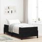 Preview: ARDEBO.de - Bettrahmen Schwarz 80 x 200 cm Stoff