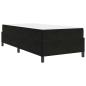 Preview: Bettrahmen Schwarz 80 x 200 cm Stoff