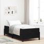 Preview: ARDEBO.de - Bettrahmen Schwarz 90 x 200 cm Stoff