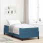 Preview: ARDEBO.de - Bettrahmen Dunkelblau 100 x 200 cm Stoff