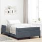 Preview: ARDEBO.de - Bettrahmen Dunkelgrau 120 x 190 cm Stoff