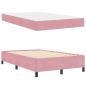 Preview: Bettrahmen Rosa 120 x 190 cm Stoff