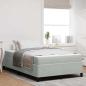 Preview: ARDEBO.de - Bettrahmen Hellgrau 120 x 200 cm Stoff