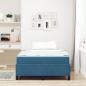 Preview: Bettrahmen Dunkelblau 120 x 200 cm Stoff