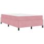Preview: Bettrahmen Rosa 120 x 200 cm Stoff