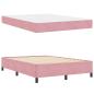 Preview: Bettrahmen Rosa 140 x 200 cm Stoff