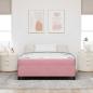 Preview: Bettrahmen Rosa 160 x 200 cm Stoff