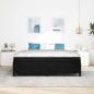 Preview: Bettrahmen Schwarz 180 x 200 cm Stoff