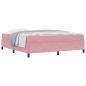 Preview: Bettrahmen Rosa 180 x 200 cm Stoff
