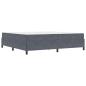 Preview: Bettrahmen Dunkelgrau 200 x 200 cm Stoff