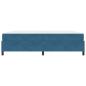 Preview: Bettrahmen Dunkelblau 200 x 200 cm Stoff