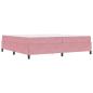 Preview: Bettrahmen Rosa 200 x 200 cm Stoff
