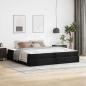Preview: ARDEBO.de - Bettgestell mit Matratze Sonstiges 2 Stk. Schwarz PVC