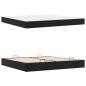 Preview: Bettgestell mit Matratze Sonstiges 2 Stk. Schwarz PVC