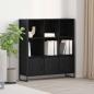 Preview: ARDEBO.de - B?cherregal 99,5 x 30 x 108 cm Holzwerkstoff