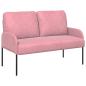 Preview: Sofagarnituren 3 Stk. Rosa Sperrholz