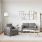 Preview: Sofa Set 2 stk. Taupe Stoff