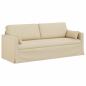 Preview: Sofa Set 2 stk. Creme Stoff