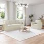 Preview: ARDEBO.de - Sofa Set 2 Stk. Creme Samt