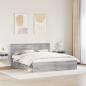 Preview: Bettrahmen Graues Sonoma 180 x 200 cm Holzwerkstoff