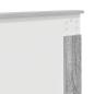 Preview: Bettrahmen Graues Sonoma 140 x 200 cm Holzwerkstoff
