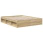 Preview: Bettrahmen Sonoma 160 x 200 cm Massives Kiefernholz