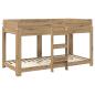 Preview: Etagenbett für Kinder Artisan-Eiche 90 x 190 cm Holzwerkstoff