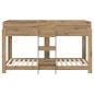 Preview: Etagenbett für Kinder Artisan-Eiche 90 x 190 cm Holzwerkstoff