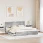 Preview: Aufbewahrungsbett Graues Sonoma 180 x 200 cm Holzwerkstoff