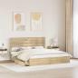 Preview: Aufbewahrungsbett Sonoma-Eiche 180 x 200 cm Holzwerkstoff
