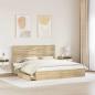 Preview: Aufbewahrungsbett Sonoma-Eiche 180 x 200 cm Holzwerkstoff