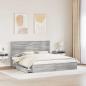 Preview: Aufbewahrungsbett Sonoma-Grau 180 x 200 cm Holzwerkstoff