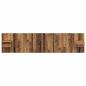 Preview: Kopfteil mit Schrank 3 Stk. Altholz Holzwerkstoff