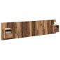 Preview: Kopfteil mit Schrank 3 Stk. Altholz Holzwerkstoff