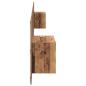 Preview: Kopfteil mit Schrank 3 Stk. Altholz Holzwerkstoff
