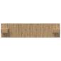 Preview: Kopfteil mit Schrank 3 Stk. Artisan-Eiche Holzwerkstoff