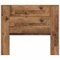 Preview: Stauraum Kopfteil mit LED Altholz Holzwerkstoff