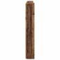 Preview: Stauraum Kopfteil mit LED Altholz Holzwerkstoff