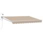 Preview: Elektrische ausziehbare Markise Beige 3,5 x 2 m